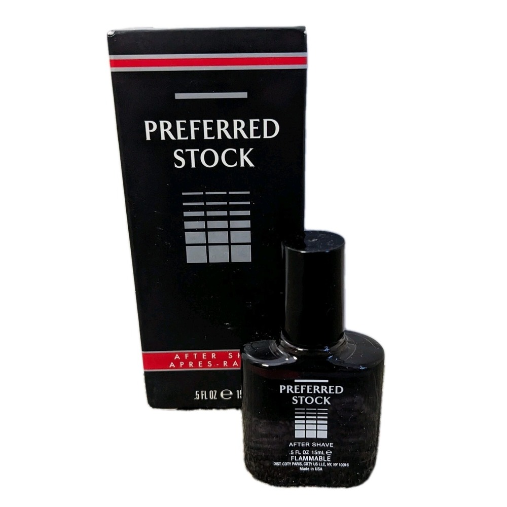 Unused Men's Preferred Stock Stetson‎ Vintage After Shave COTY 0.5 oz In Box